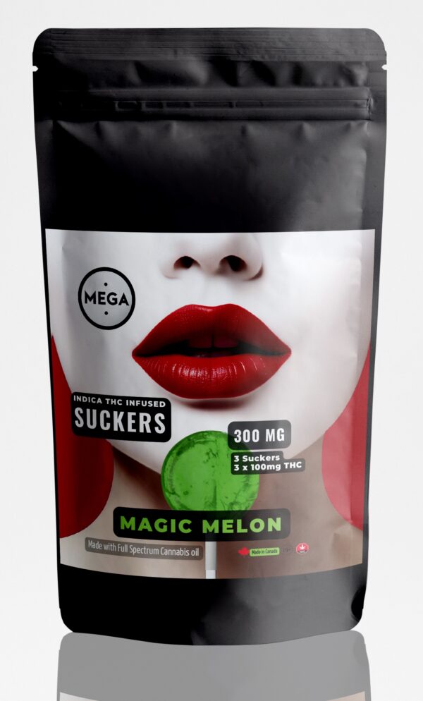 Magic Melon Lollipop Suckers 