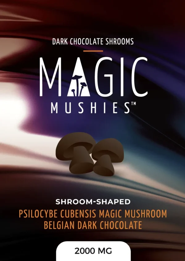 Belgian Dark Chocolate Shrooms