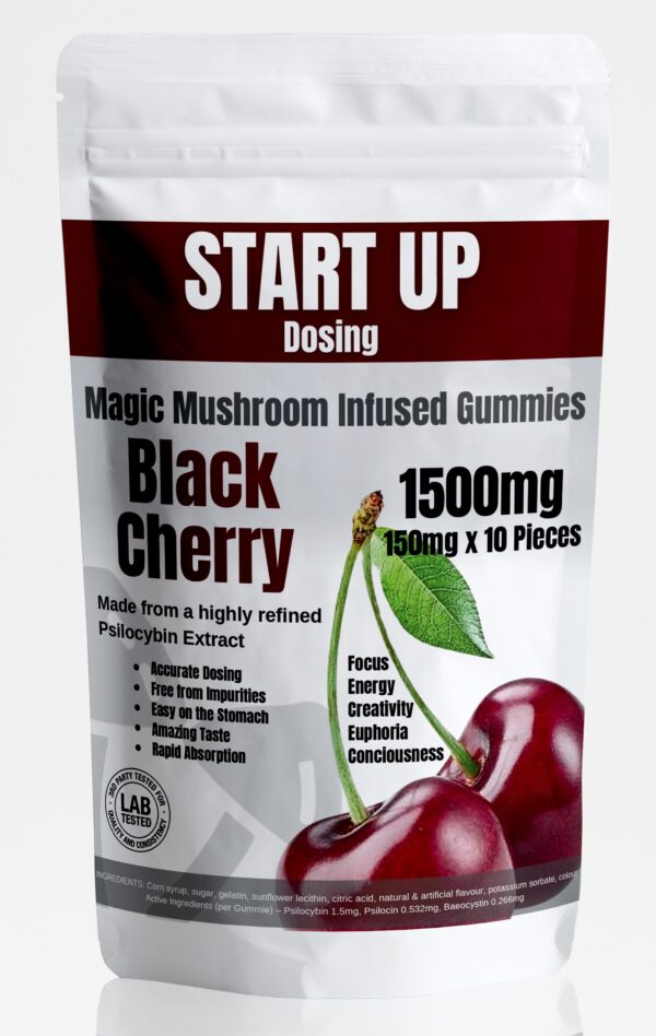 Startup Black Cherry Gummies