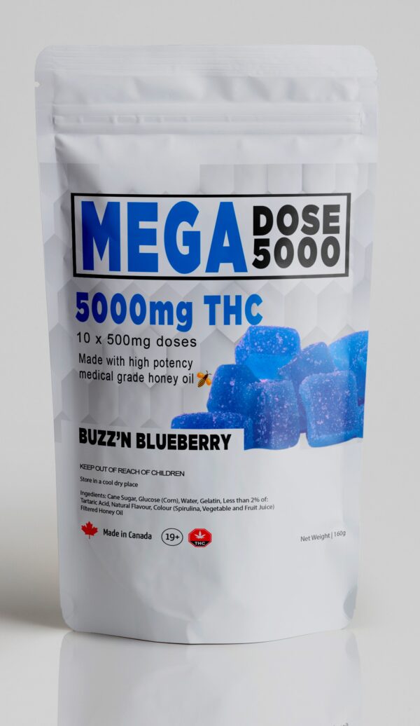 Mega Dose Blueberry Gummies