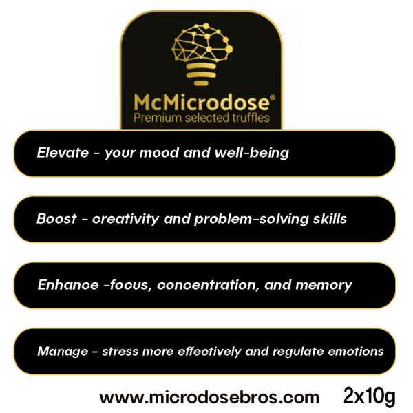 McMicrodose Premium Magic Truffles – 20 Grams - Image 2
