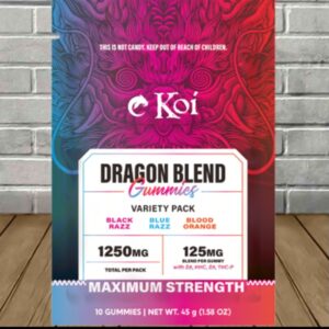 koi dragon blend gummies
