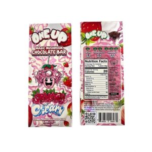 One Up Magic Mushroom Chocolate Bar 12000mg 12pc - Strawberry and Cream