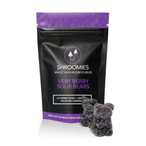 Shroomies Very Berry Sour Bears